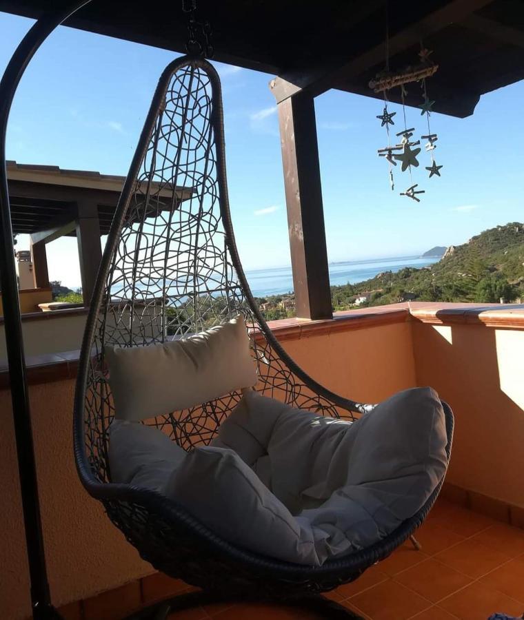 Villa Sole Vista Mare Super Panoramica Costa Rei Extérieur photo