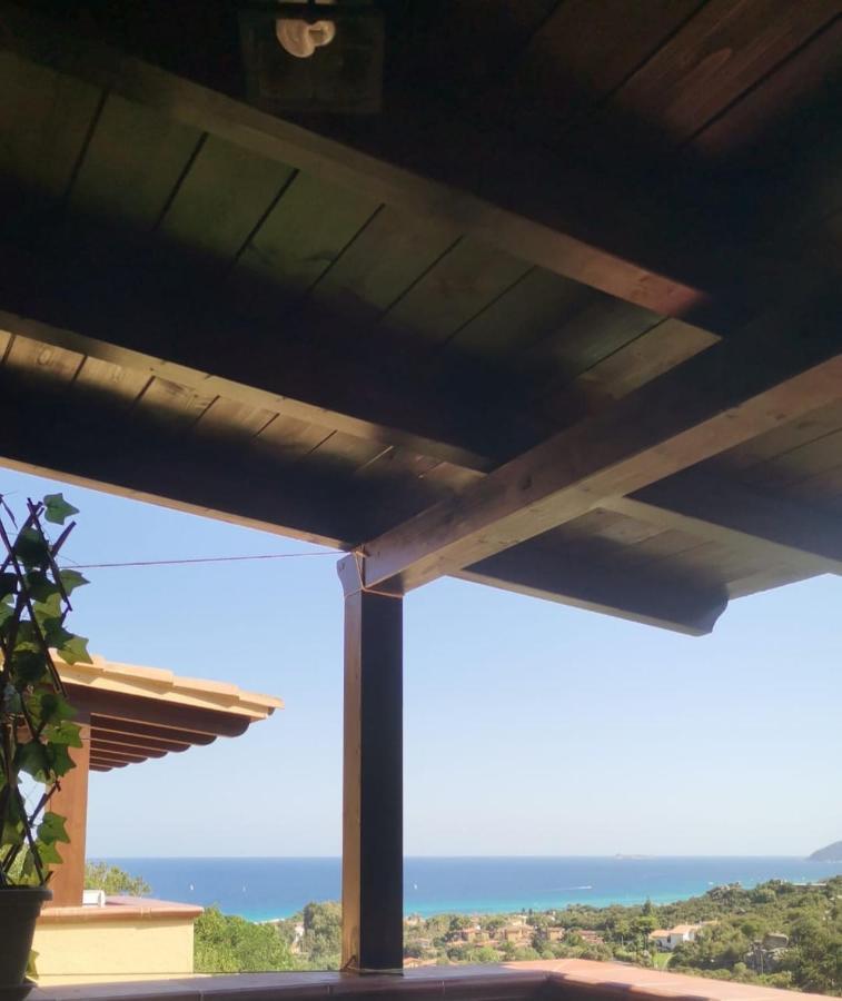 Villa Sole Vista Mare Super Panoramica Costa Rei Extérieur photo