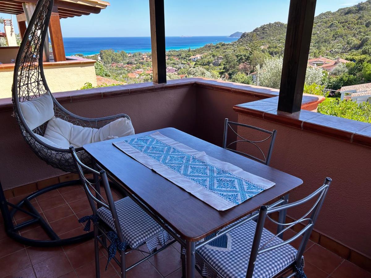 Villa Sole Vista Mare Super Panoramica Costa Rei Extérieur photo