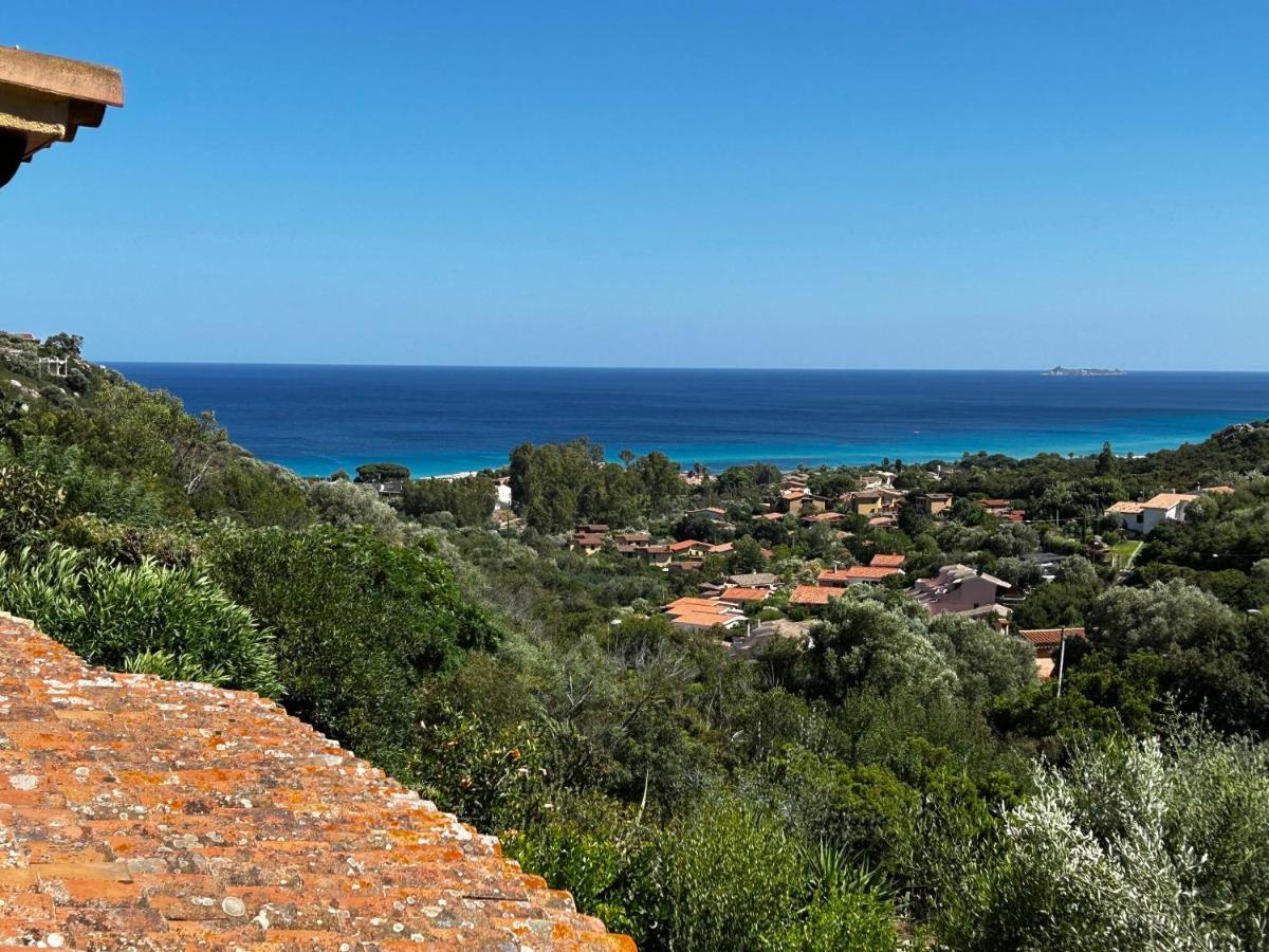 Villa Sole Vista Mare Super Panoramica Costa Rei Extérieur photo
