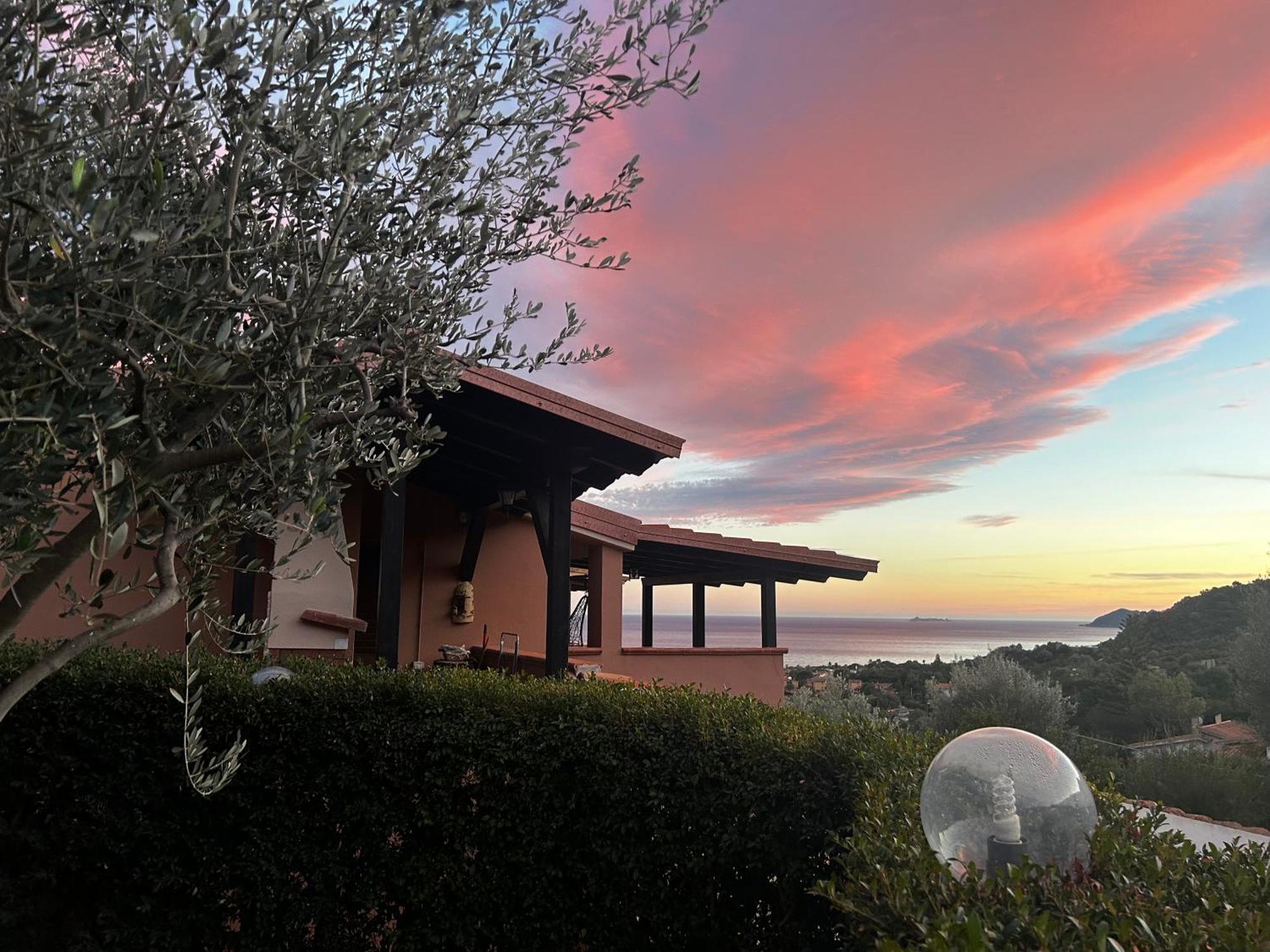 Villa Sole Vista Mare Super Panoramica Costa Rei Extérieur photo