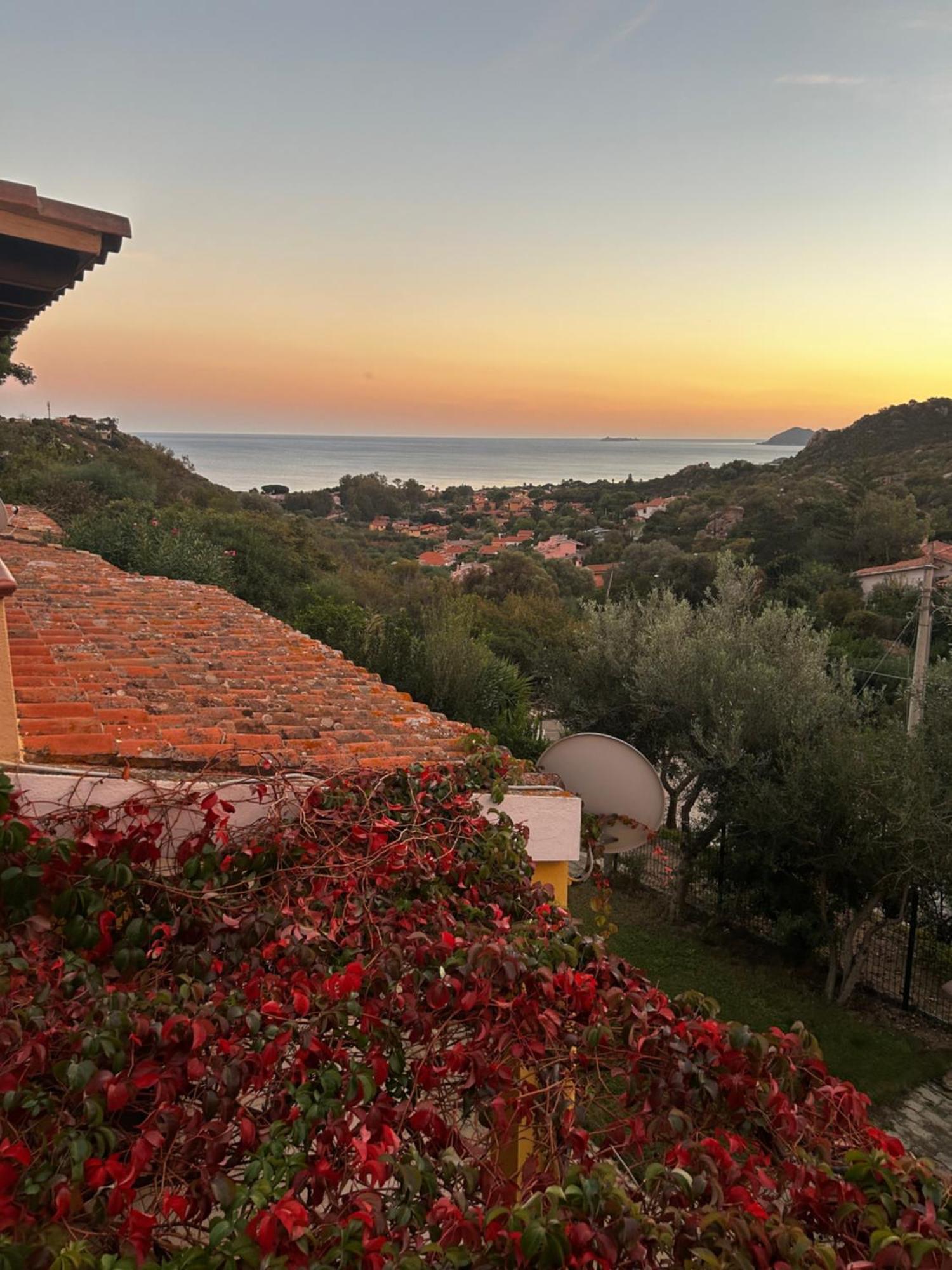 Villa Sole Vista Mare Super Panoramica Costa Rei Extérieur photo